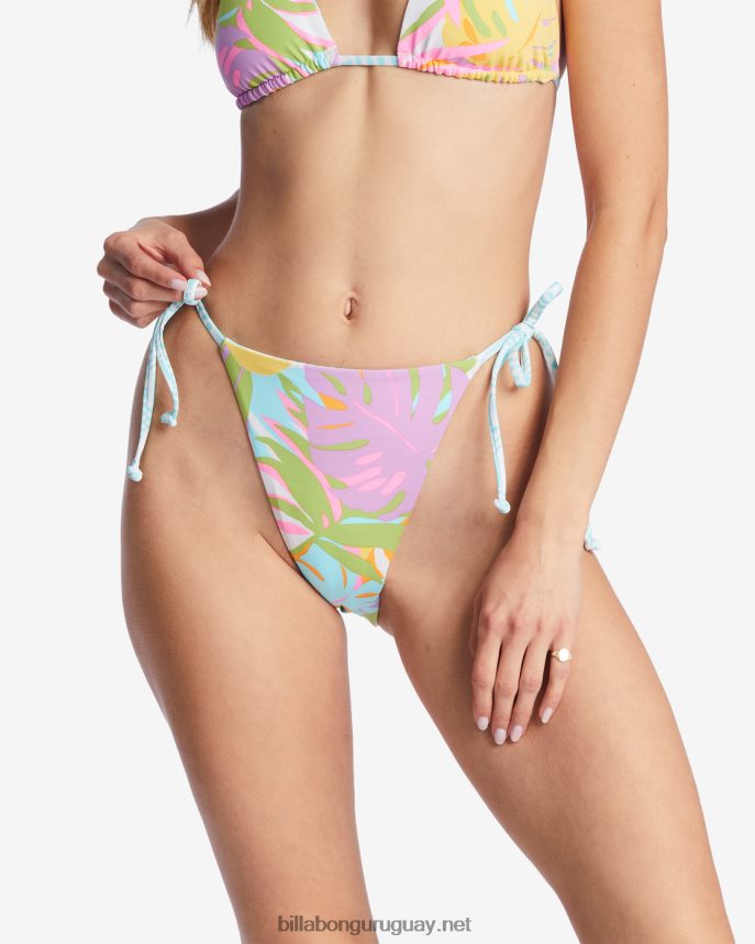 Dreamland rev havana braguitas de bikini reversibles con lazo lateral mujer multi DR68441422 Billabong