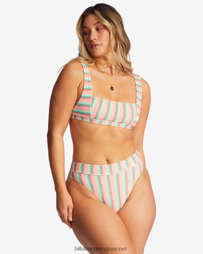 braguitas de bikini Island Glow Tanlines Maui mujer multi DR68441454 Billabong