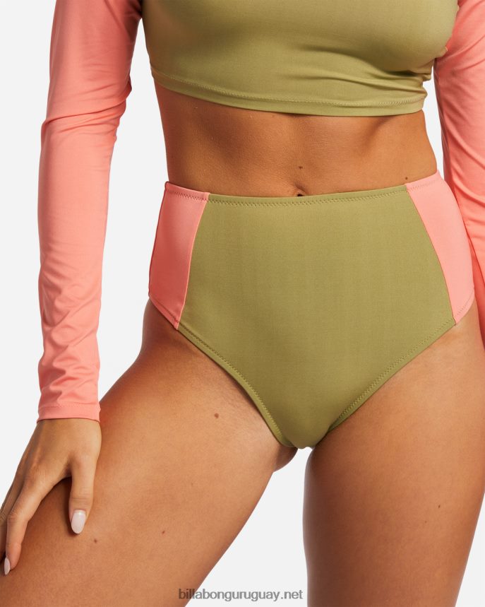 braguitas de bikini a/div medio upf 50 mujer cedro DR68441276 Billabong