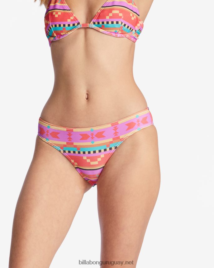 braguitas de bikini baja rise lowrider mujer amapola brillante DR68441487 Billabong