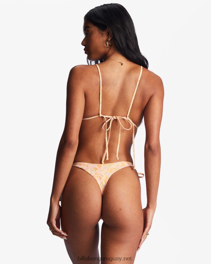 braguitas de bikini con lazo lateral maya de sweet oasis mujer néctar lavado DR68441417 Billabong