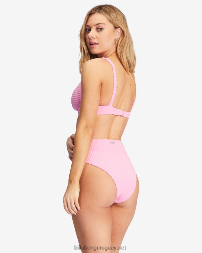 braguitas de bikini con tiro alto mujer cielos rosas DR68441522 Billabong