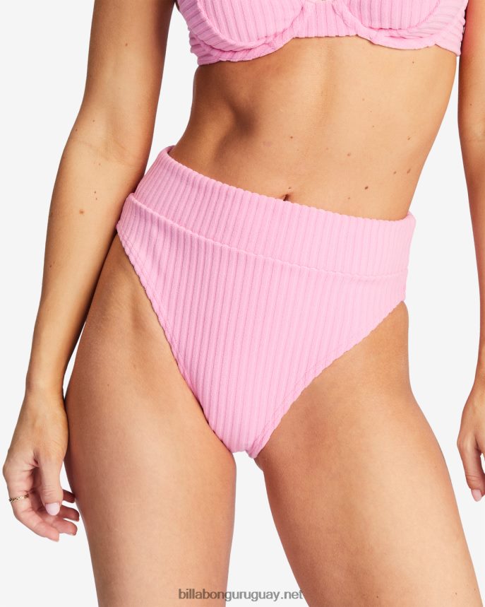 braguitas de bikini con tiro alto mujer cielos rosas DR68441522 Billabong