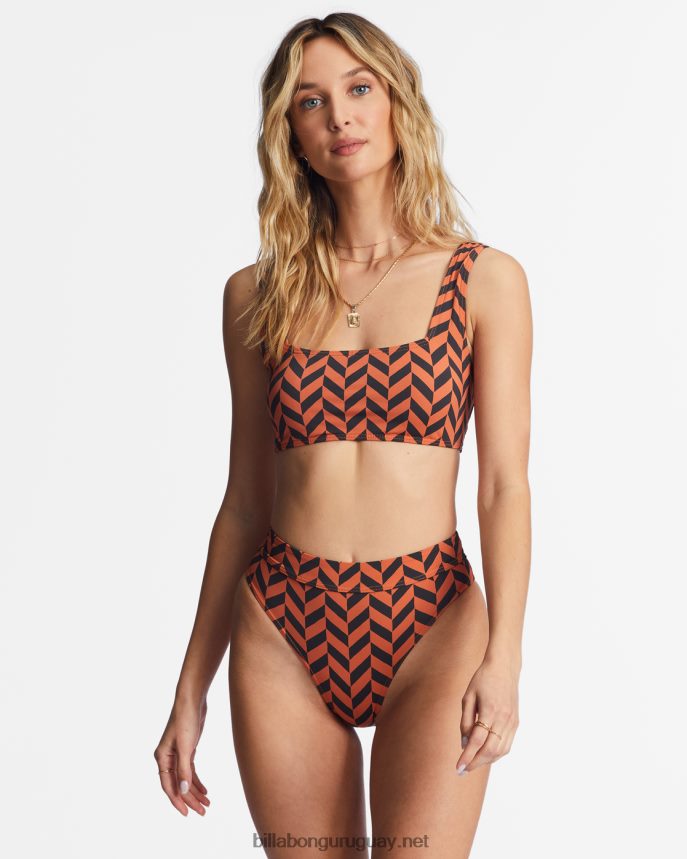 braguitas de bikini cross step maui rider mujer ladrillo DR68441297 Billabong