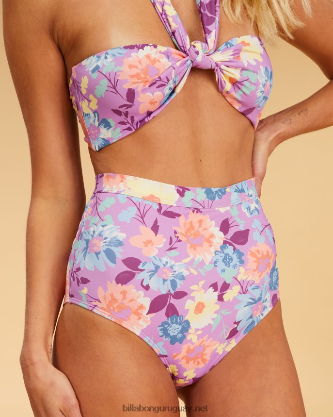 braguitas de bikini de talle alto salty blonde halleys garden mujer multi DR68441540 Billabong