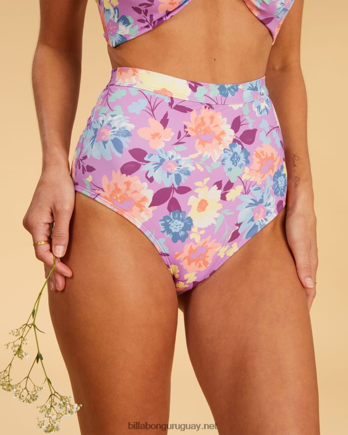 braguitas de bikini de talle alto salty blonde halleys garden mujer multi DR68441540 Billabong
