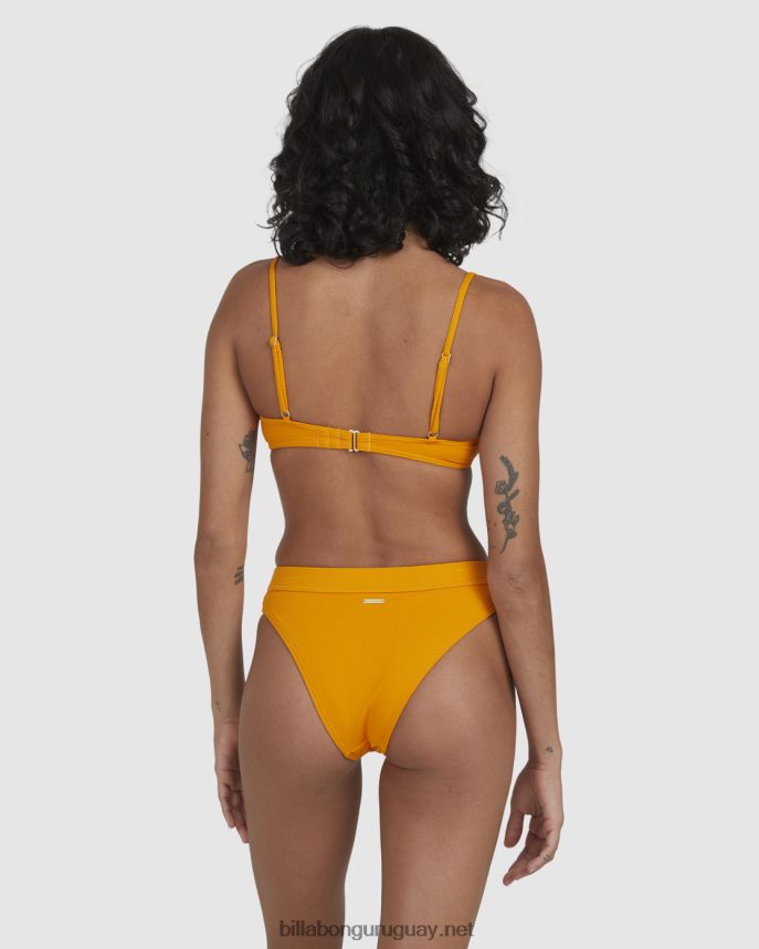 braguitas de bikini de tiro alto love yourself maui rider mujer ámbar DR68441653 Billabong