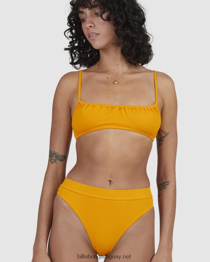 braguitas de bikini de tiro alto love yourself maui rider mujer ámbar DR68441653 Billabong