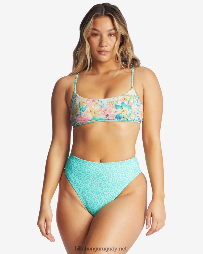 braguitas de bikini de tiro reversible Sweet Tropics mujer multi DR68441591 Billabong