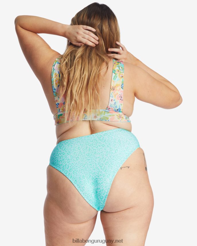 braguitas de bikini de tiro reversible Sweet Tropics mujer multi DR68441591 Billabong