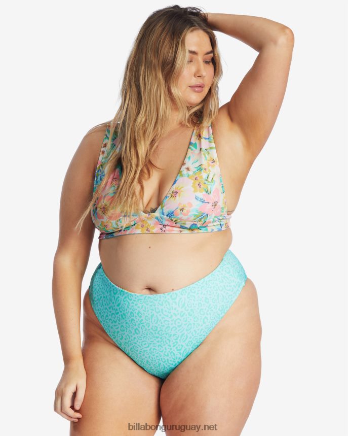 braguitas de bikini de tiro reversible Sweet Tropics mujer multi DR68441591 Billabong