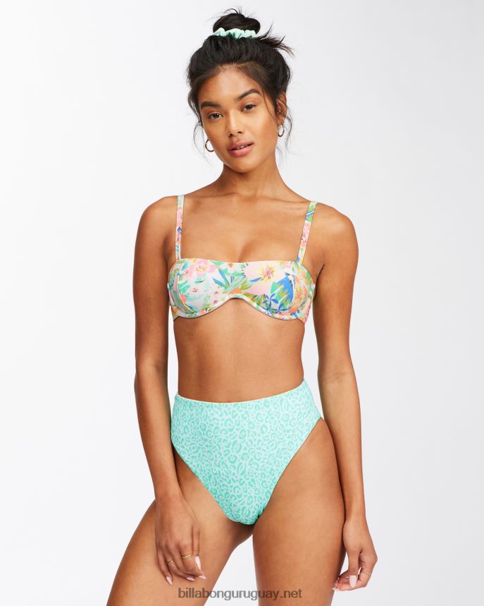 braguitas de bikini de tiro reversible Sweet Tropics mujer multi DR68441591 Billabong