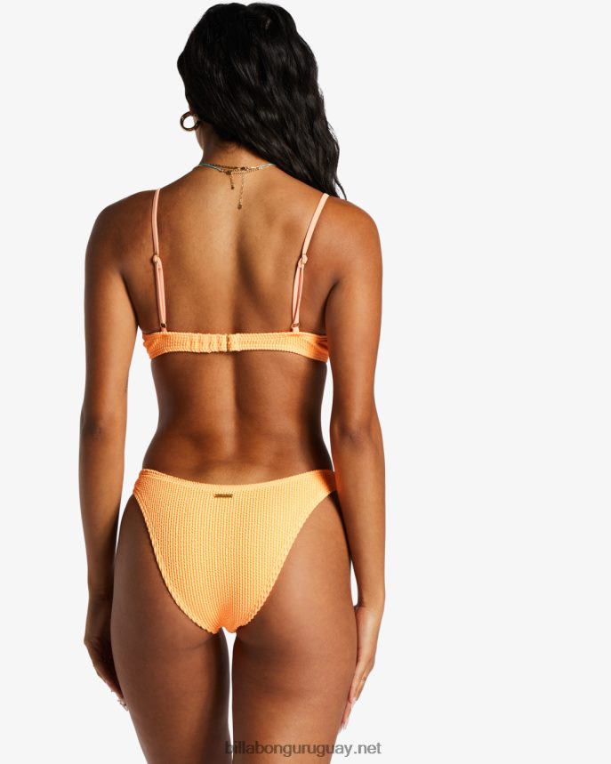 braguitas de bikini de verano para caminatas altas mujer mandarina picante DR68441396 Billabong