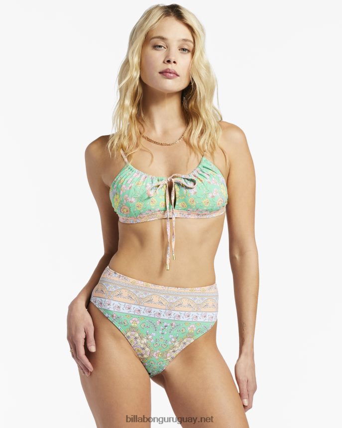braguitas de bikini diminutas la mer hawaii maui mujer verde DR68441349 Billabong