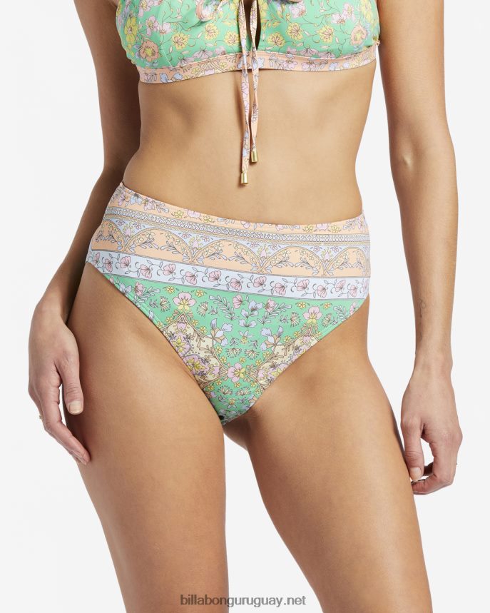 braguitas de bikini diminutas la mer hawaii maui mujer verde DR68441349 Billabong