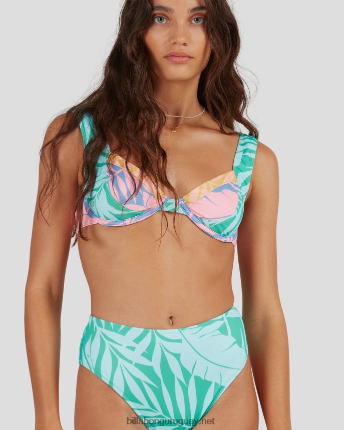 braguitas de bikini mystic beach hola maui rider mujer espuma marina DR68441673 Billabong