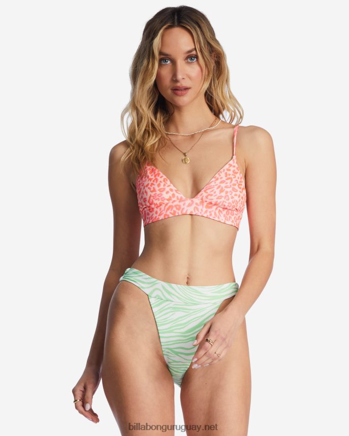 braguitas de bikini reversibles Lei Low Rev Banded Hike mujer multi DR68441462 Billabong