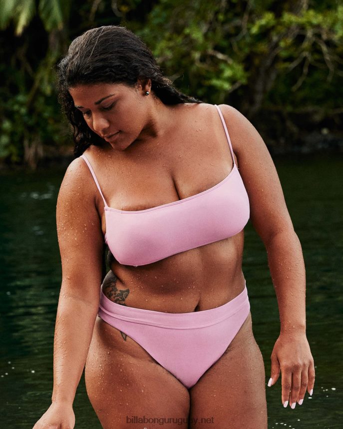 braguitas de bikini sol searcher maui rider mujer paraíso rosa DR68441619 Billabong