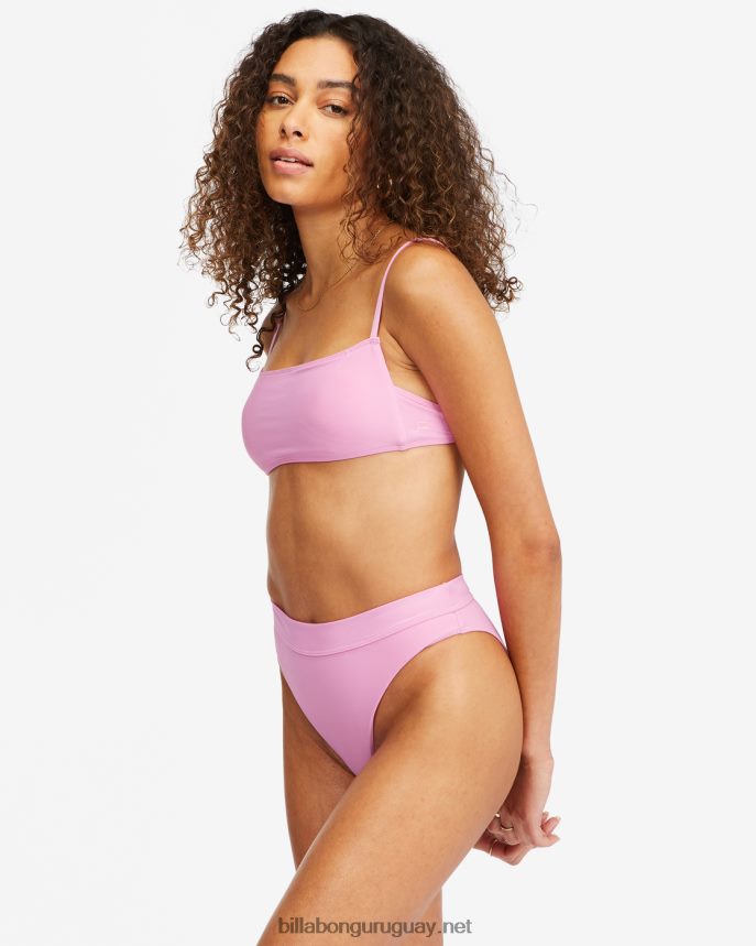 braguitas de bikini sol searcher maui rider mujer paraíso rosa DR68441619 Billabong