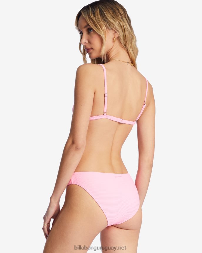 braguitas de bikini tanlines lowrider mujer aturdimiento rosa DR68441298 Billabong