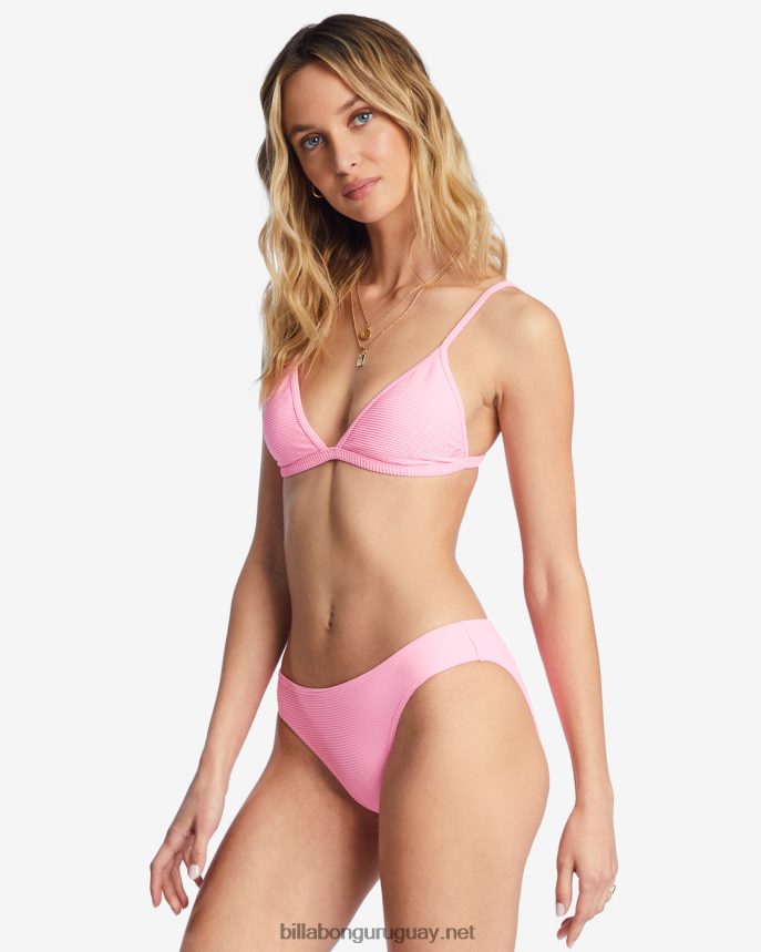 braguitas de bikini tanlines lowrider mujer aturdimiento rosa DR68441298 Billabong