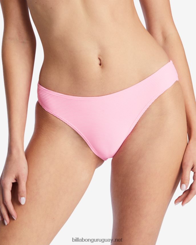 braguitas de bikini tanlines lowrider mujer aturdimiento rosa DR68441298 Billabong