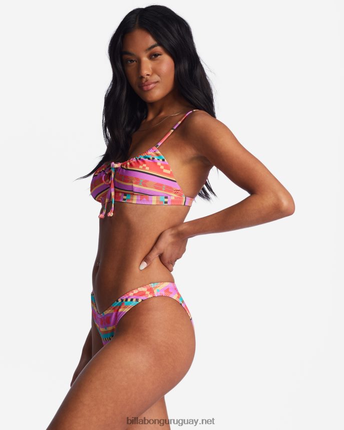 braguitas de biquini baja rise mujer amapola brillante DR68441485 Billabong
