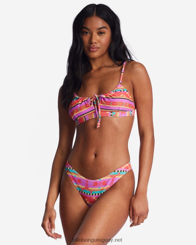 braguitas de biquini baja rise mujer amapola brillante DR68441485 Billabong