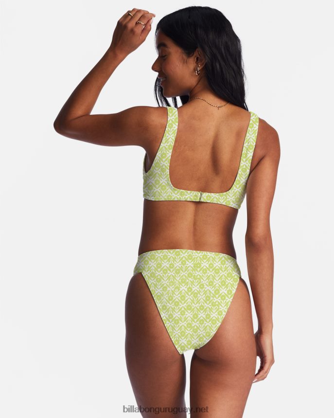 esa es la linda braguita de bikini de aruba mujer lima dulce DR68441428 Billabong