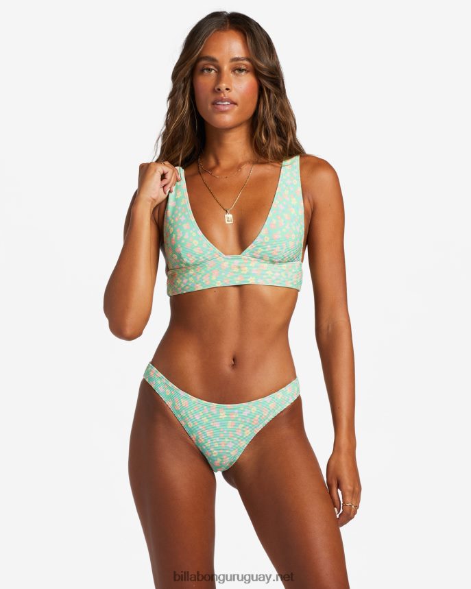 i sea you tanlines tropic bikini bottoms mujer menta verde DR68441200 Billabong