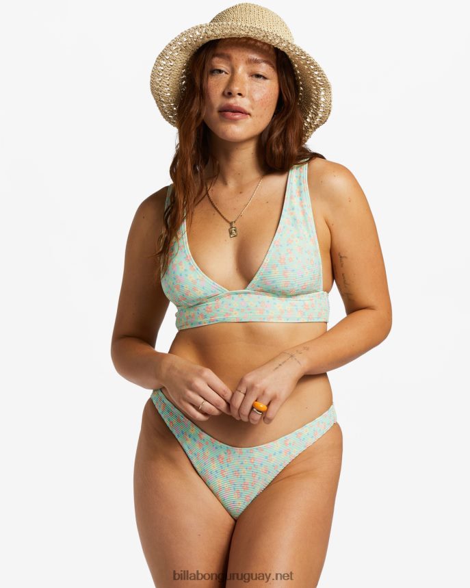 i sea you tanlines tropic bikini bottoms mujer menta verde DR68441200 Billabong