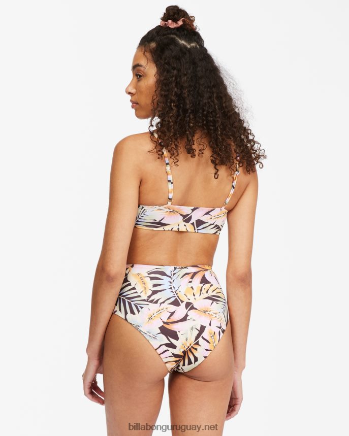 postales de paraíso braguitas de bikini altas retro reversibles de talle alto mujer multi DR68441731 Billabong