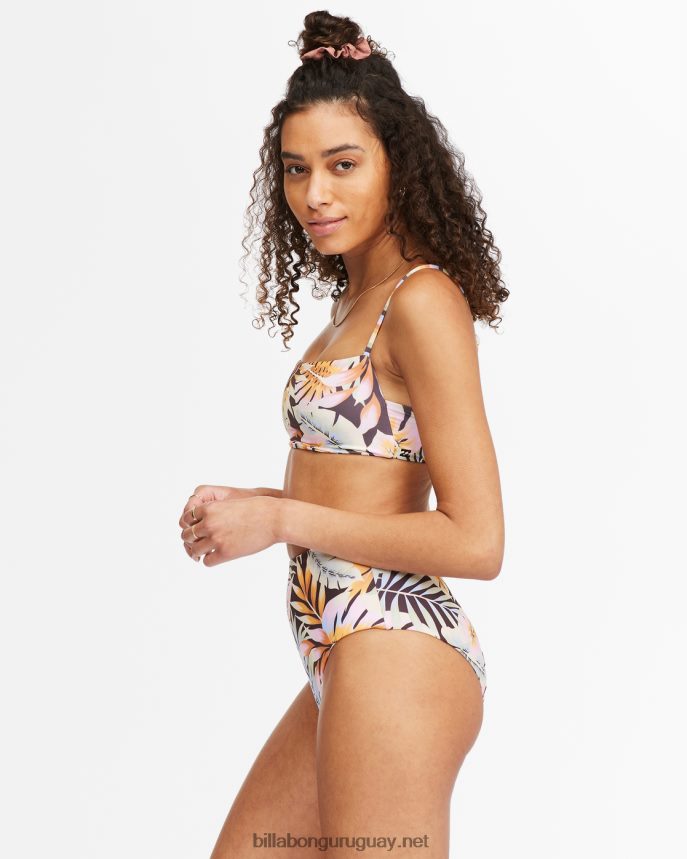 postales de paraíso braguitas de bikini altas retro reversibles de talle alto mujer multi DR68441731 Billabong
