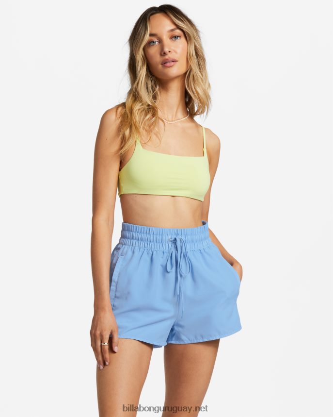 shorts de baño sol searcher con cintura elástica mujer cielo de verano DR68441330 Billabong
