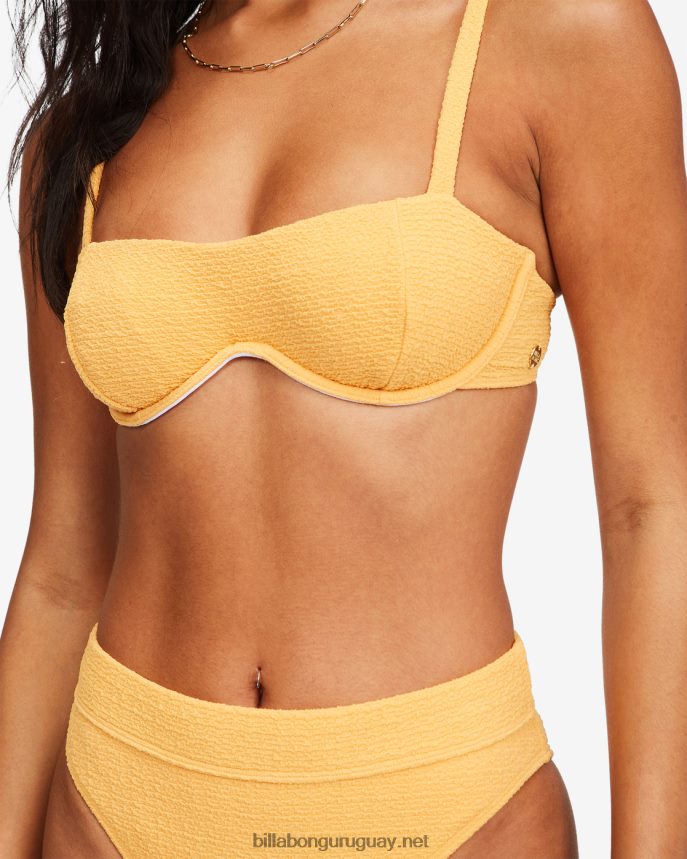 so dazed maui rider braguitas de bikini de talle alto mujer maravilla DR68441665 Billabong