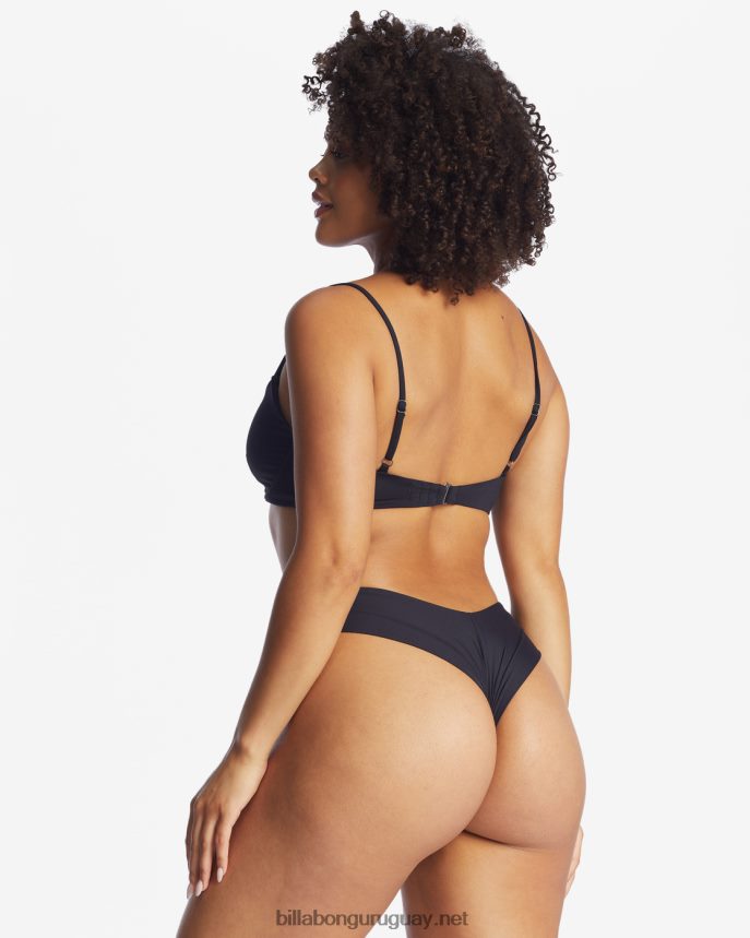 sol searcher braguitas de bikini fiji mujer guijarro negro DR68441317 Billabong