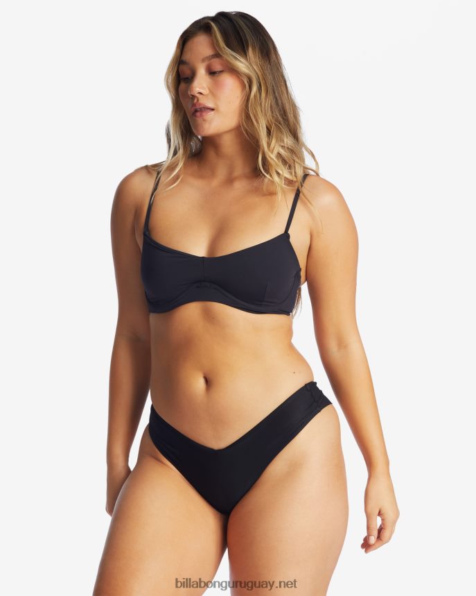 sol searcher braguitas de bikini fiji mujer guijarro negro DR68441317 Billabong