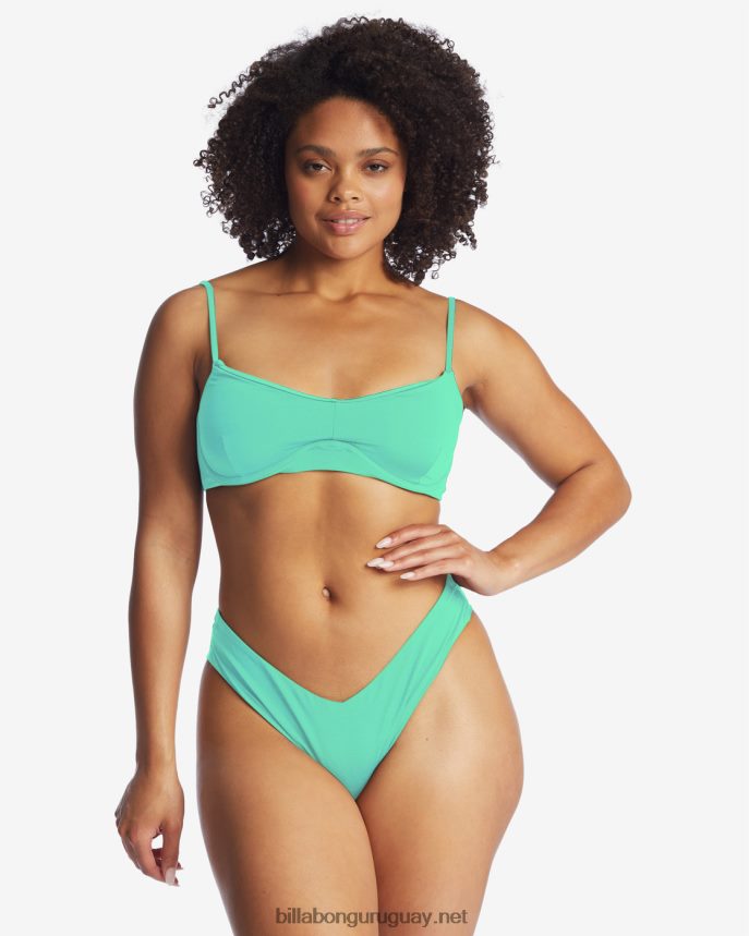 sol searcher braguitas de bikini fiji mujer verde tropical DR68441633 Billabong