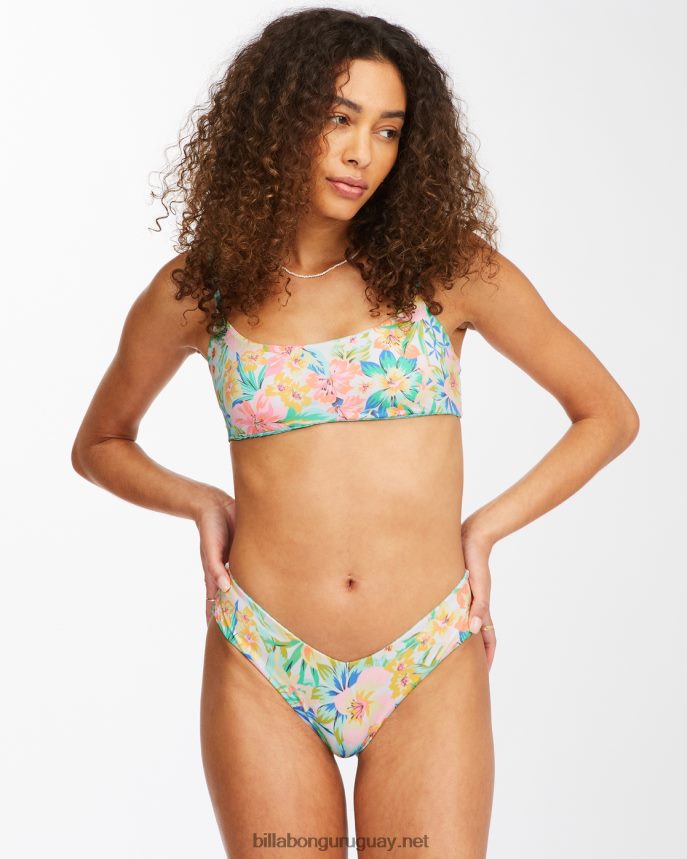 Top de bikini mini reversible ajustado Sweet Tropics mujer multi DR68441590 Billabong