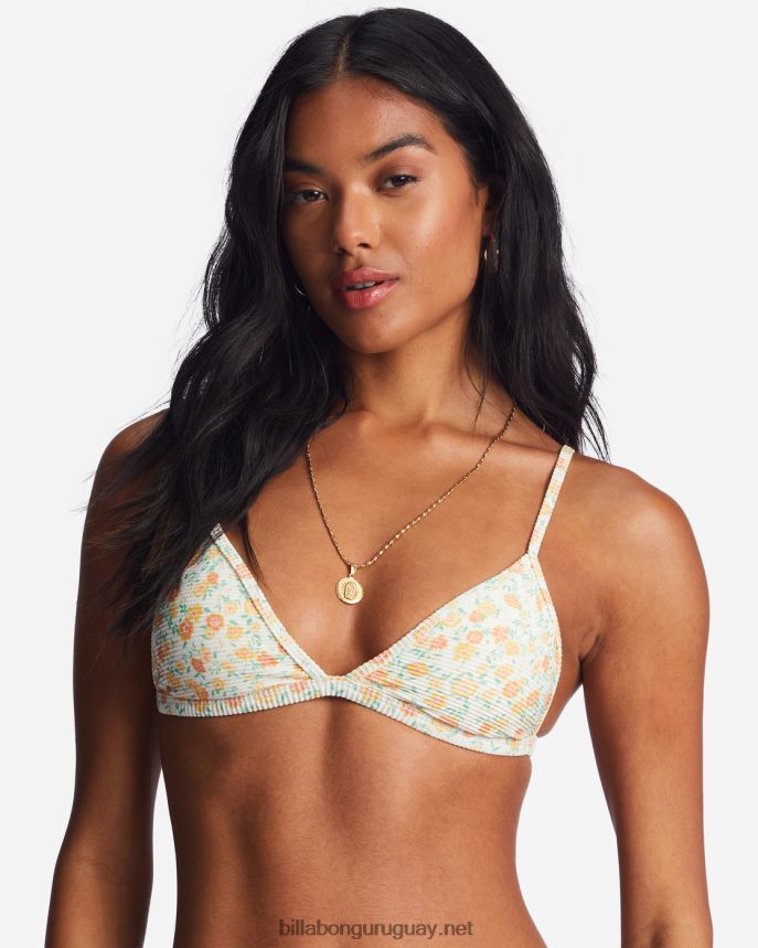 aint she sweet tanlines top de bikini triangular ceci mujer cristal de sal DR68441446 Billabong