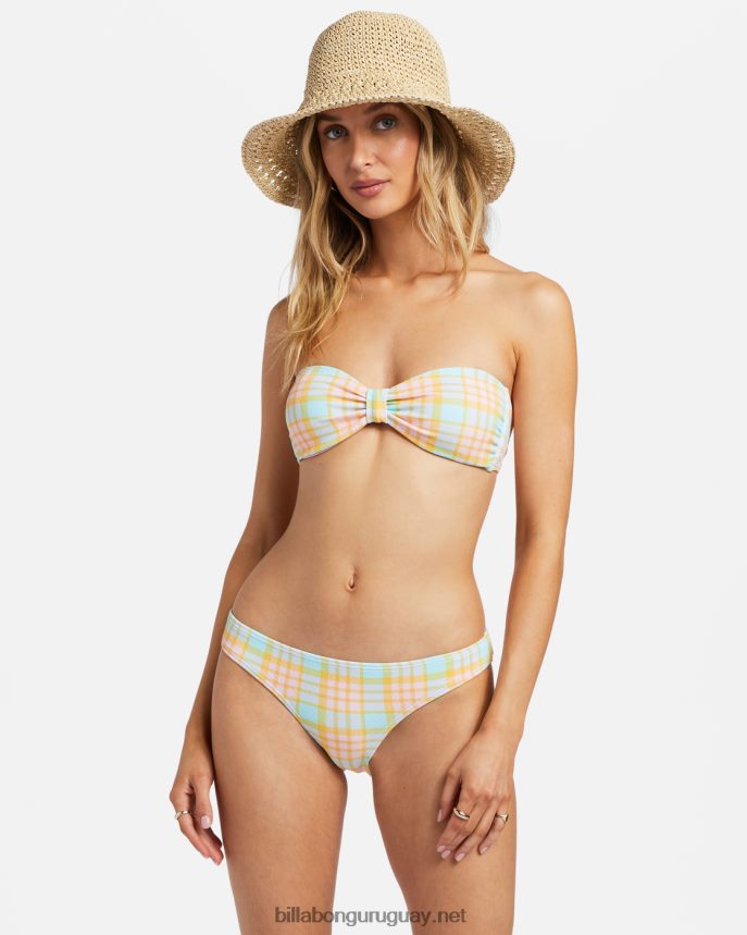 comprobar por favor parte superior de bikini bandeau mujer multi DR68441172 Billabong