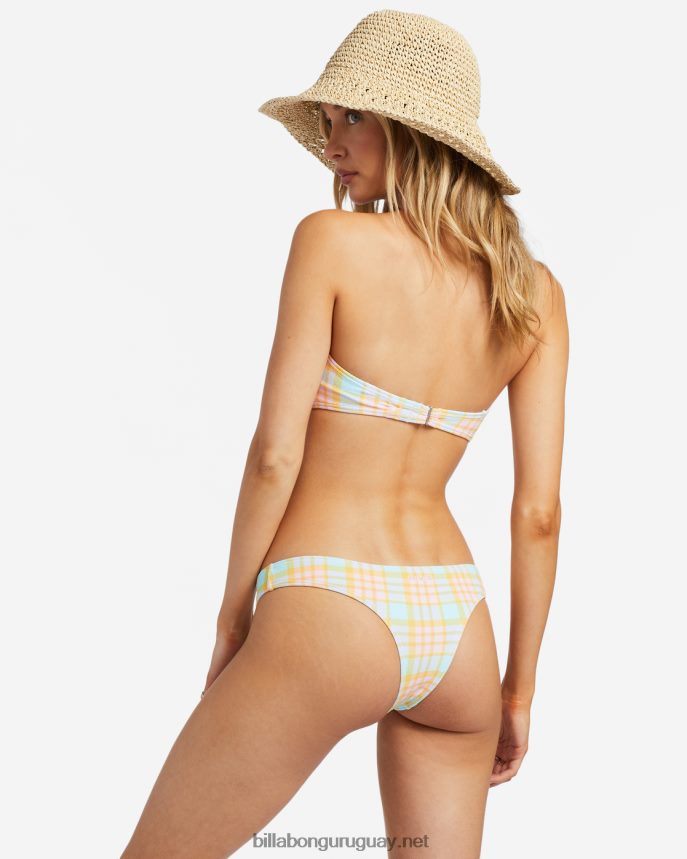 comprobar por favor parte superior de bikini bandeau mujer multi DR68441172 Billabong