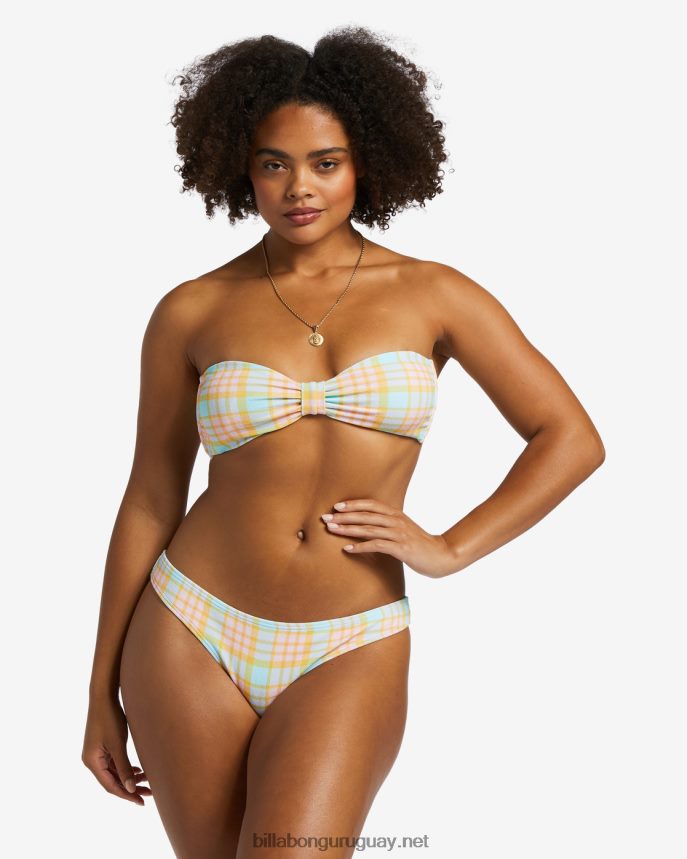 comprobar por favor parte superior de bikini bandeau mujer multi DR68441172 Billabong