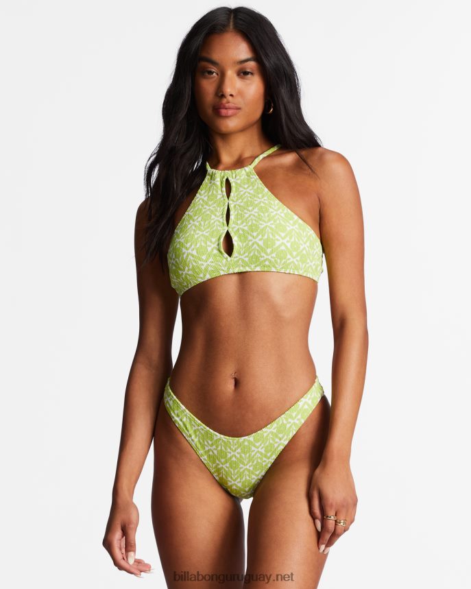 ese lindo top de bikini de cuello alto mujer lima dulce DR68441429 Billabong