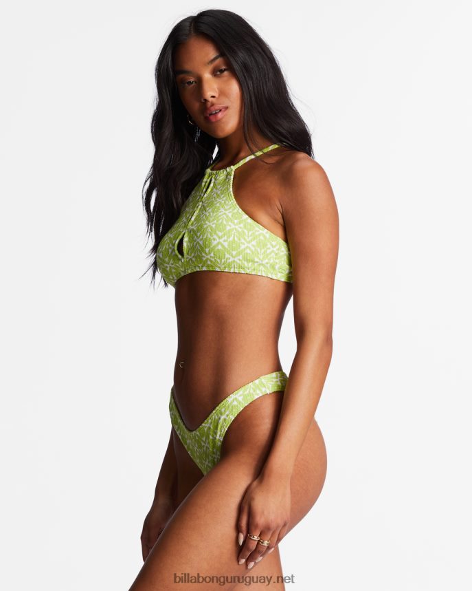 ese lindo top de bikini de cuello alto mujer lima dulce DR68441429 Billabong