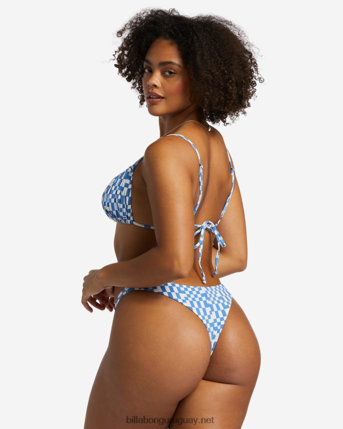 fuera de la parte superior de bikini azul alina bralette mujer playa DR68441165 Billabong