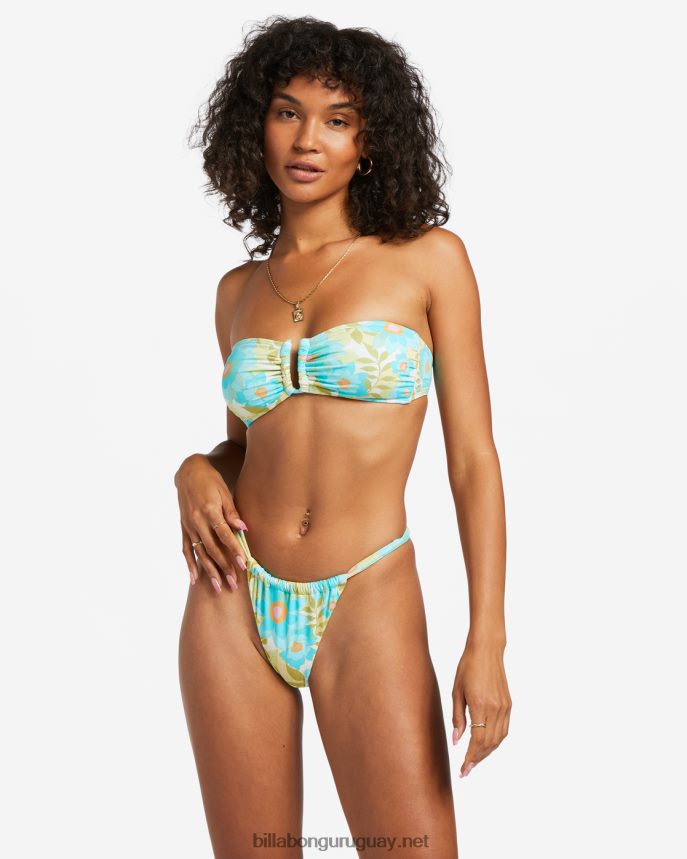 parte de arriba de bikini bandeau valerie sky de verano mujer multi DR68441163 Billabong
