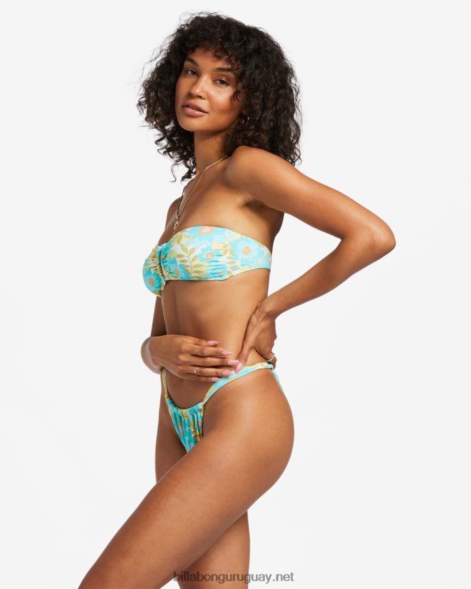 parte de arriba de bikini bandeau valerie sky de verano mujer multi DR68441163 Billabong