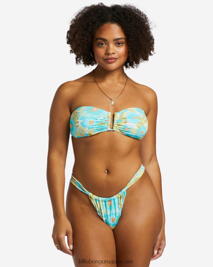 parte de arriba de bikini bandeau valerie sky de verano mujer multi DR68441163 Billabong