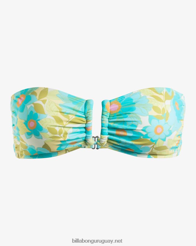 parte de arriba de bikini bandeau valerie sky de verano mujer multi DR68441163 Billabong